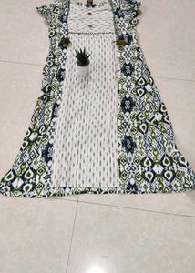 Patterned Casual Dress