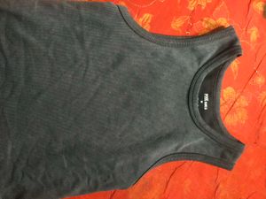 Grey  Tank Top From Brand Pink Vanilla