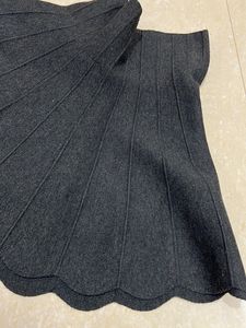 Grey Skirt Short