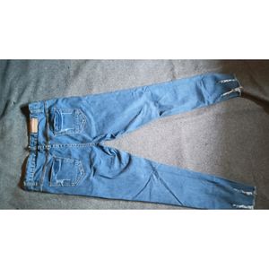 Blue Ripped Jeans