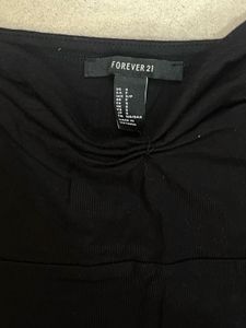 Forever 21 Black Bow Dress