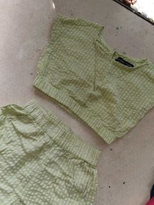 Cute Green Co-ord Set