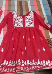 Attractive Chickenkari Kurti