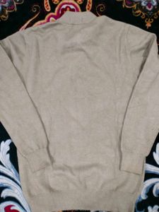 Beige Knit Pullover
