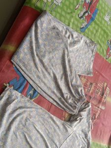 Floral Print Night Suit