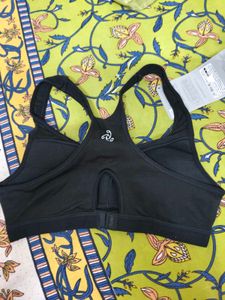 Jockey Comfortable Black Sports Bra