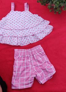 Cute Pink Polka Dot Outfit