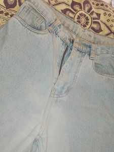 Light Wash Wide Leg Jeans
