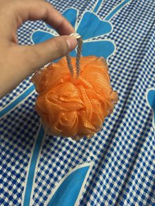 Orange Bath Loofah