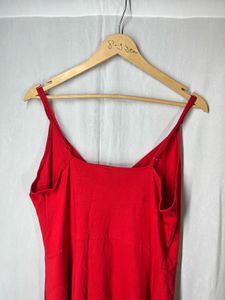 Red Sleeveless Dress H&amp;M