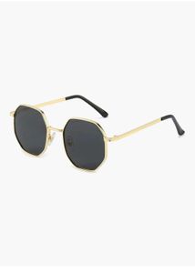 Gorgeous Sunglasses In Golden Frame