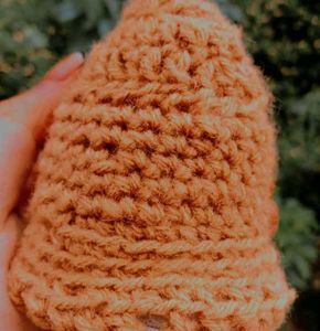 Handmade Crochet Flower Pot