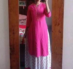 A Line skirt Suit( Budget Friendly)