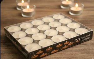 new Total 50 Tealight Candles