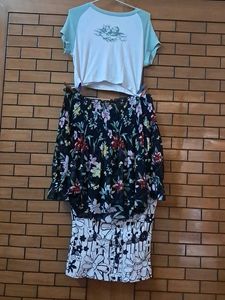 Sale Combo  Of  Three  Imported Fabric Top