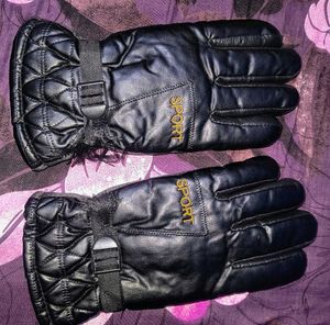 Sport Black Gloves