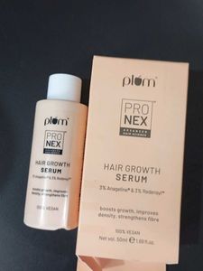 plum pro nex hair growth serum