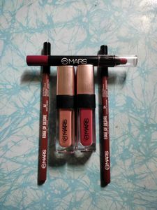 Mars Lipstick & Lip Liner Combo!