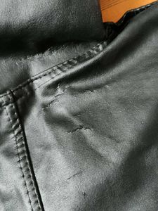 Men Classic Black Leather Jacket