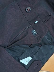 Burgundy Dress Pants formal men van heusen