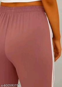 Trendy Track Pants with Stripes