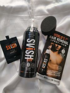 Svish Hair Removal Spray For Men