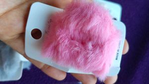 Fluffy Hair Clip 3 Pc