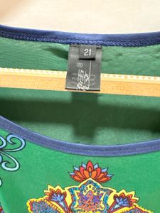 Beautiful Boho Floral Print EmbellishmedTop