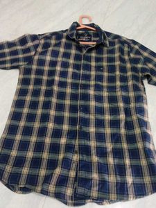 Red &amp; White Plaid Casual Shirt