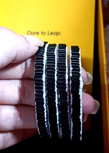 Handmade Silk Thread Beaded Bangles