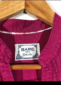 Magenta Tunic Top