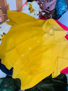 Combo Of Yellow , Shirt, Jewellery Neck Piece