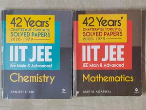 42 YEARS IIT JEE Solved Papers Maths & Chemistry
