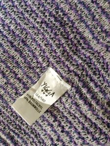 Patterned Open-Front Cardigan