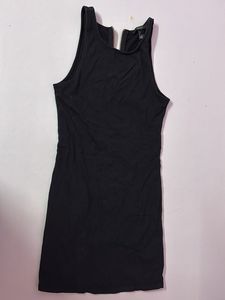 Sleeveless Black Mini Dress