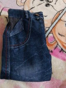 Boy's Dark Wash Denim Jeans