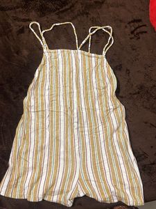 Striped Jumpsuit