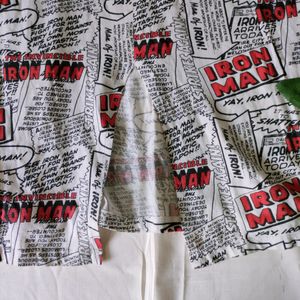 Only Marvel Edition T-shirt Cum Top With A Cut