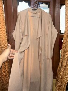 Boohoo Beige Duster Cardigan