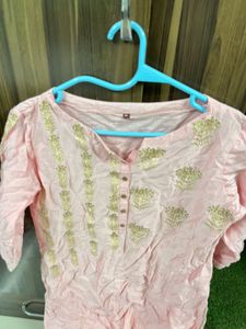 New Pink Kurti Never Worn