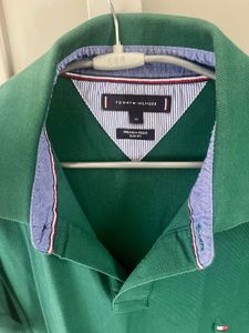Tommy Hilfiger Green Polo T Shirt