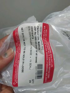 2.5 Ltr New Fresh Tupperware