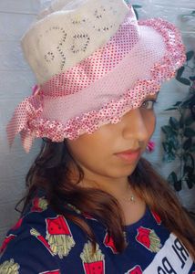 🎁Buy 2 Get 1 Free 🎁Cute Pink Sun Hat Small Size