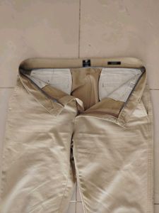 Ruggers Mens Regular Fit Khaki Chinos Size 34"