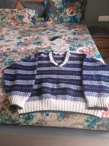 Striped Knit Sweater