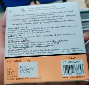 Mamaearth Glow Oil Compact
