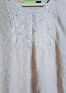 Nude Colour Short Kurti