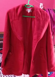 Red Colour Coat