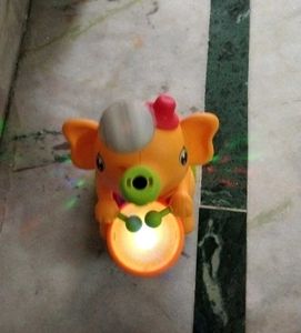 Elephant Musician Toy