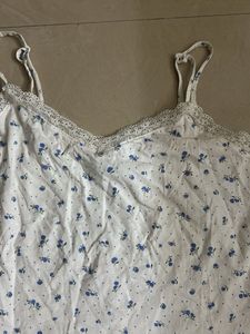 h&amp;m lace nightsuit set(L)